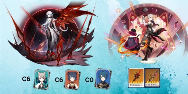 Buy Account Arlecchino Leney Signature | Crimson Moon + The First Great ...