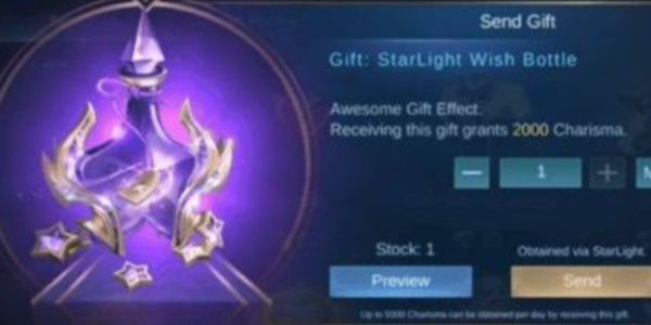 StarLight Wish Bottle