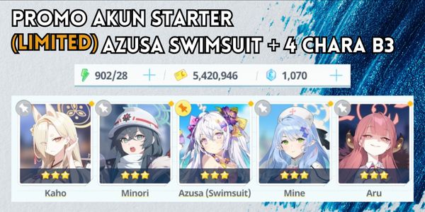 (GB) STARTER ACCOUNT PROMOTION [LIMITED] AZUSA SWIMSUIT