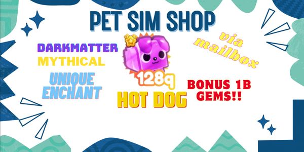 Hot Dog ( Mythcal + Dark Matter) Unique Enchant Random l Bonus 1B DM