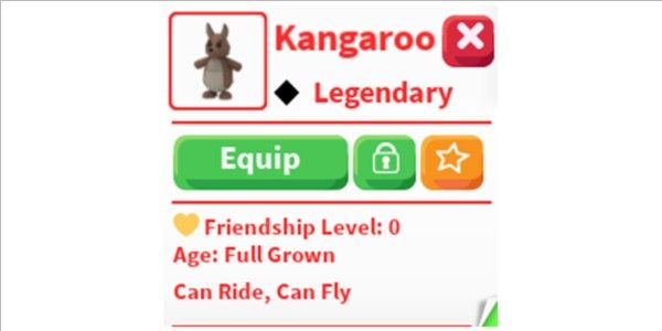 Kangaroo FR Full Grown