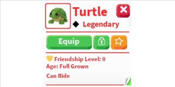 Turtle R Full Grown