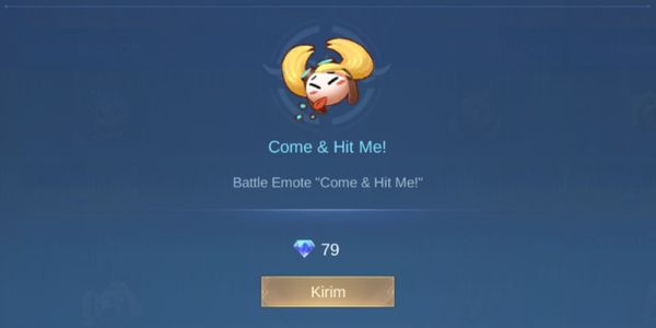 Battle Emote: Come and Hit Me