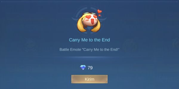 Battle Emote: Carry Me to the End