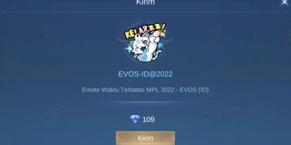 Battle Emote: EVOS-ID@2022 "Kelazz"