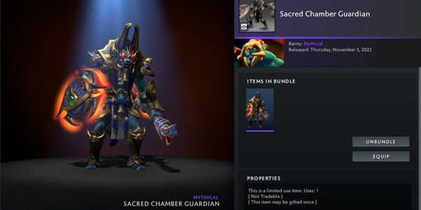 Sacred Chamber Guardian (Diretide 2022 Collector's Cache II)