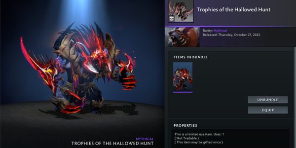 Trophies of the Hallowed Hunt (Diretide 2022 Collector's Cache)