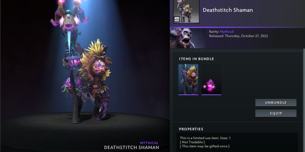 Deathstitch Shaman (Diretide 2022 Collector's Cache)