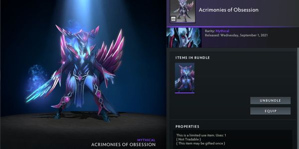 Acrimonies of Obsession (Diretide 2022 Collector's Cache II)