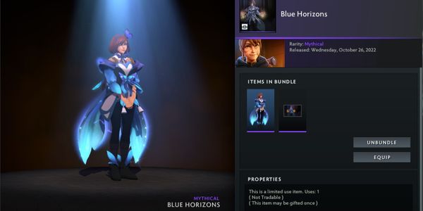 Blue Horizons (Diretide 2022 Collector's Cache)