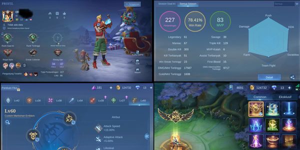 AKUN MURAH CLAUDE CHRISTMAS, AURORA LUNAR FEST #KAM03