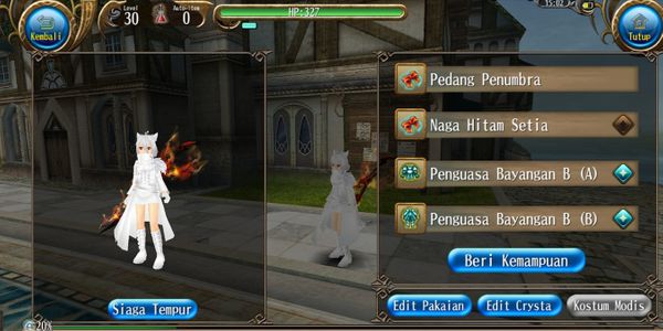 Akun toram ava penguasa bayangan low level