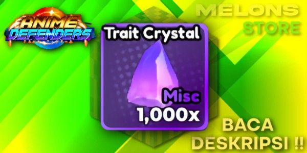 Trait Crystal (Rerolls) x500 - Anime Defenders