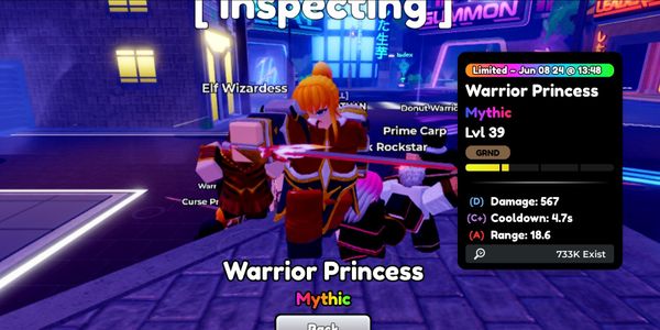 Warrior Princess Unevolved
