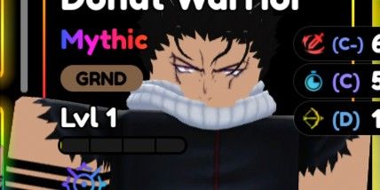 Anime Defenders Donut Warrior