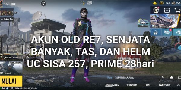OLD RE7 MYTIC 2 ACCOUNT, BAGS, HELMETS, WEAPONS, CLOTHING, RAME VEHICLES