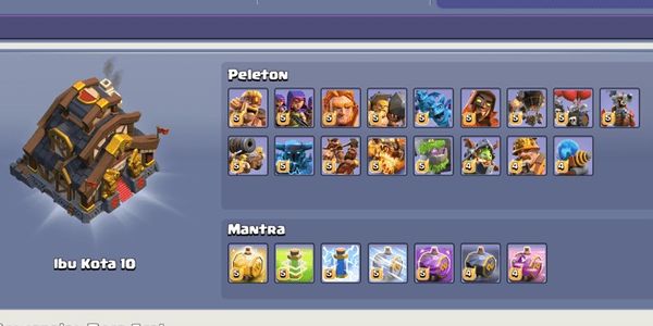Lv25 Luxury Clan, CH10 All Max Troop