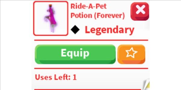 Ride Potion