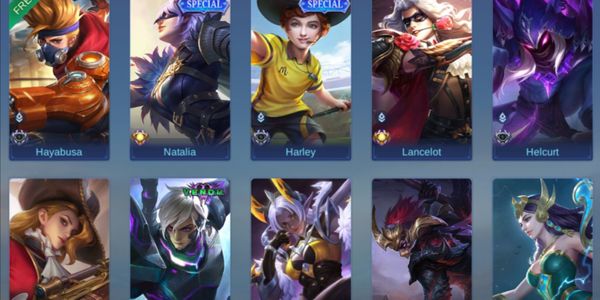 AKUN ML 101 HERO + 100 SKIN
