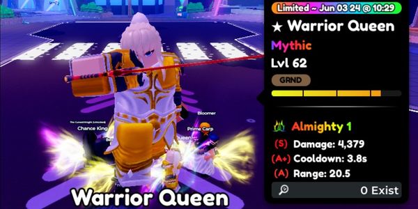 Warrior Queen Evolved Almighty 1 (S, A+, A)