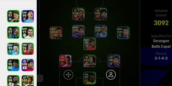Big Time Efootball Account Martineli x Beckenbauer x Kubo