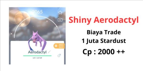 Aerodactyl Shiny