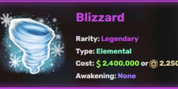 Blizzard (Elemental)