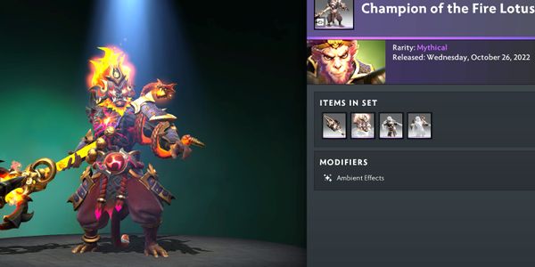 Champion of the Fire Lotus (Monkey King Set) Collector Cache TI11