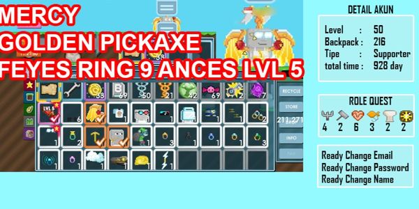 ances lvl 5 account