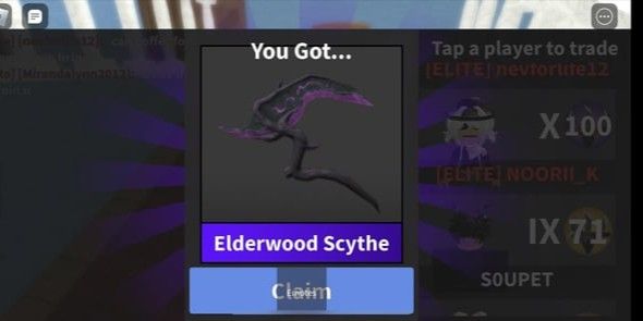 Elderwood Scythe