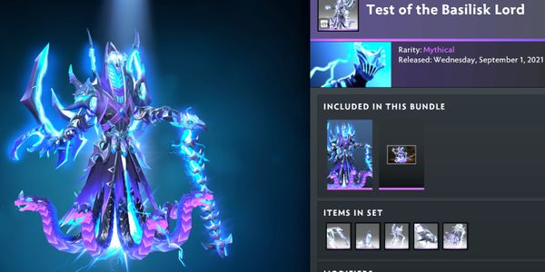 Test of the Basilisk Lord (Razor Set Aghanim's 2021 Collector's Cache)