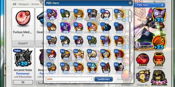 The Lost Saga Orign Valofe Herper account is busy with MAJ Murmer
