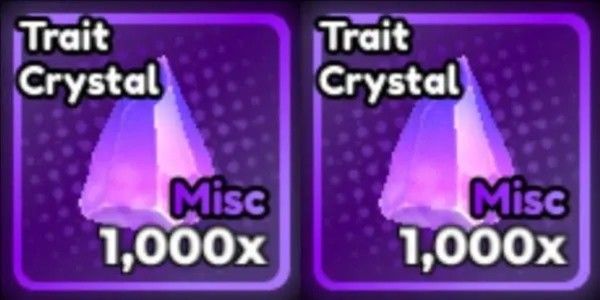 Anime defenders Traits Crystal