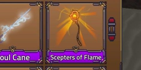 Scepter of flame