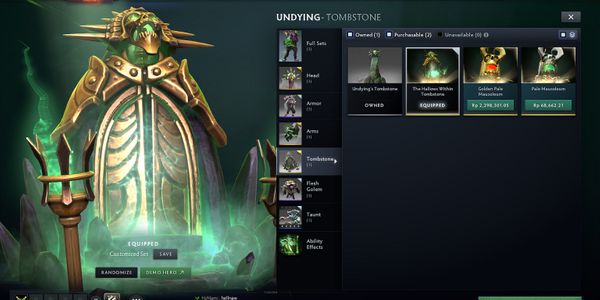The Hallows Within Tombstone (Immortal Undying)