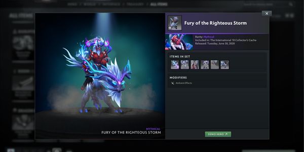 Fury of the Righteous Storm (Bundle Disruptor Collector's Cache TI 10)