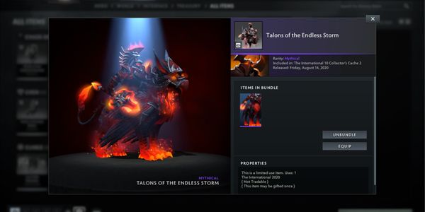 Talons of the Endless Storm (Bundle Chaos Knight Collector's Cache TI 10)