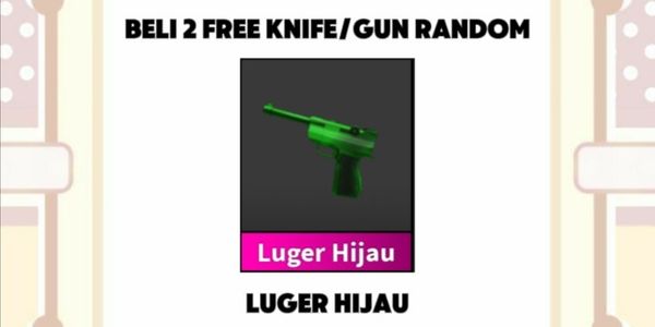 MM2 green Luger