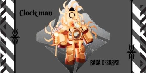 titan clock man