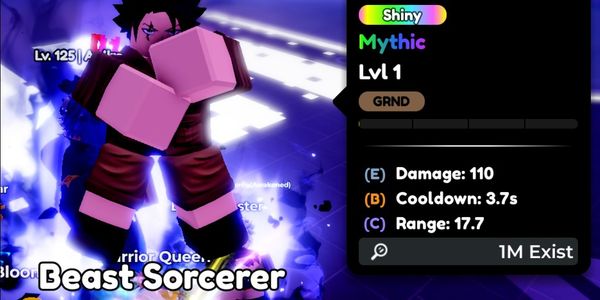 Shiny Beast Sorcerer | Anime Defenders