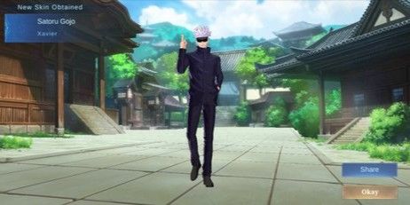 SKIN GOJO SATORU/ FUSHIGURO MEGUMI / NOBARA KUGISAKI (GIFT 1)