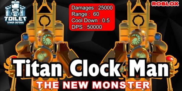 titan clock man