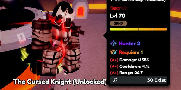THE CURSED KNIGHT (UNLOCKED) DOUBLE TRAIT REQIUEM + HUNTER 2 MAX LEVEL