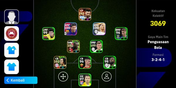 Big Time Messi x Beckenbauer x Sedoorf Efootball Account