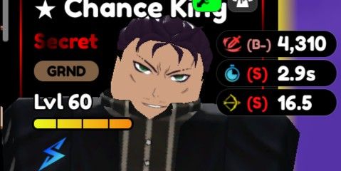 Hakari Evo/Chance King (Max Lvl) (Trait: Sonic) (B-,S,S)
