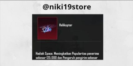 Helicopter Popularity + 125,000