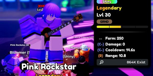 Pink Rockstar Anime Defenders