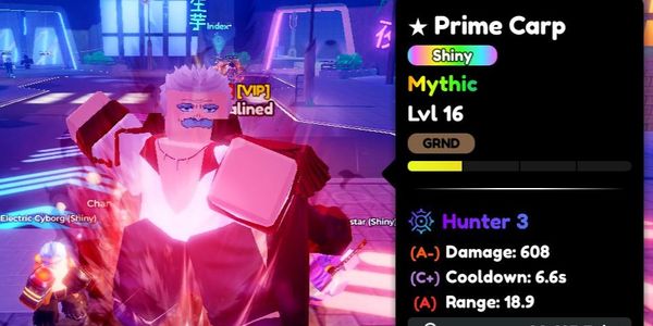 Mythic Shiny Evolve Prime Carp - Anime Defenders
