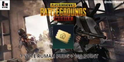 1 PUBG MOBILE HOME VOTE + 100 POINTS