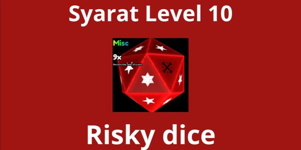Risky Dice | Anime Defenders